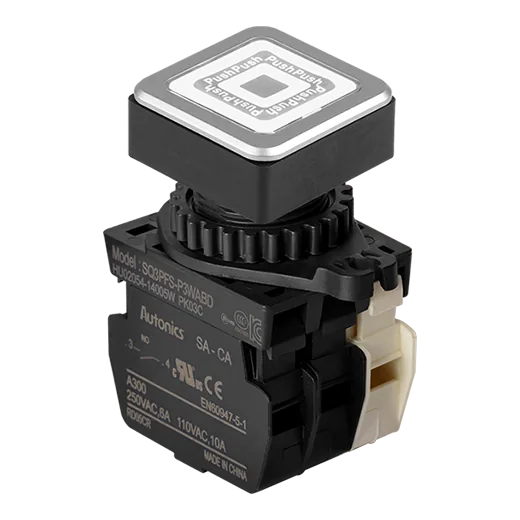 Пусковые кнопочные выключатели Autonics SQ3PFS-P3WABLM