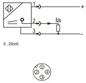 Индуктивные датчики расстояния LANBAO LR12XCF02LIM-E2