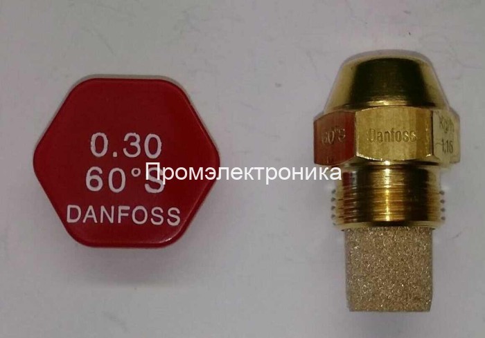Форсунка Danfoss 0.3GPH, 60S (030F6102)