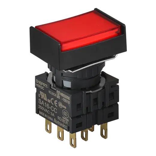 Пусковые кнопочные выключатели Autonics S16PRT-H2R3C