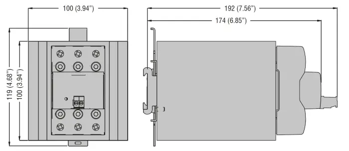 Однофазные твердотельные реле 380 В Lovato Electric HS2C6HV060D024