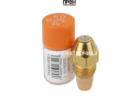 Форсунка Delavan 0.60/60º E Фильтр из прессованных шариков 40 микрон