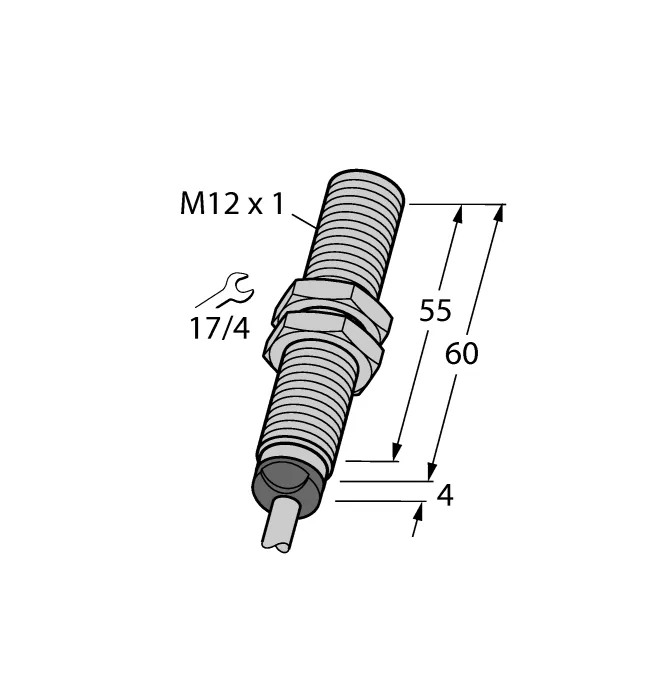 Индуктивные датчики расстояния TURCK BI4-M12-LIU