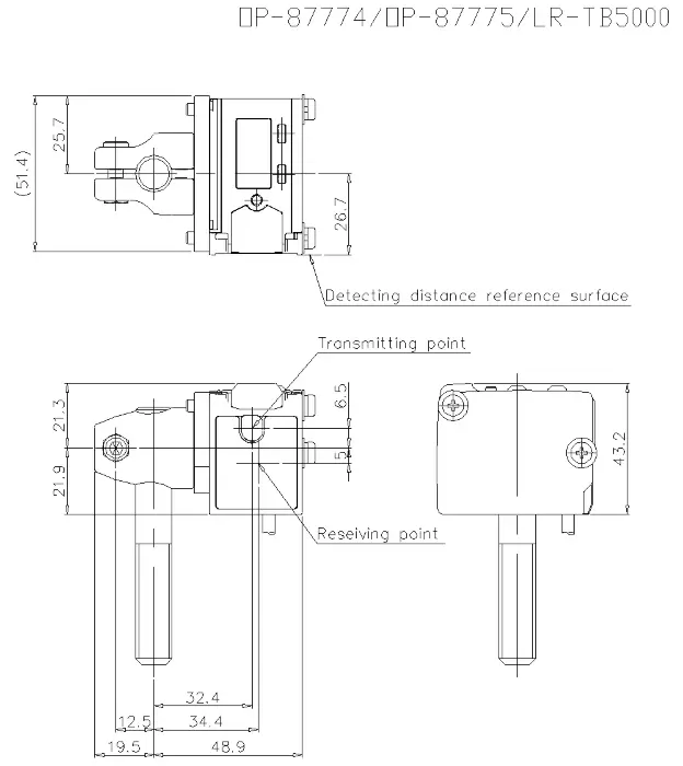Лазерные датчики расстояния KEYENCE LR-TB5000