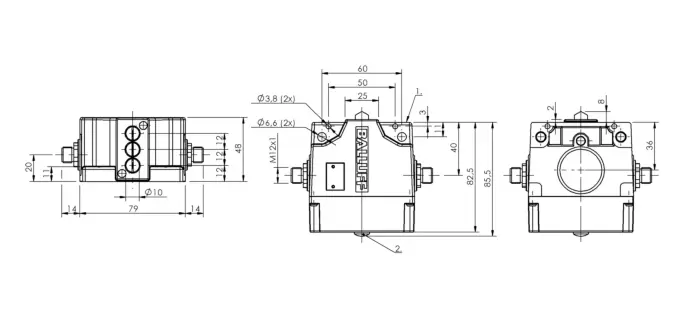 Блочные кулачковые выключатели Balluff BNS028C