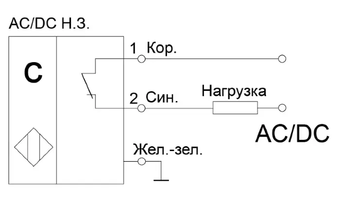 Емкостные сигнализаторы уровня СЕНСОР ДКЕ-Т20-202С-3252-ЛА