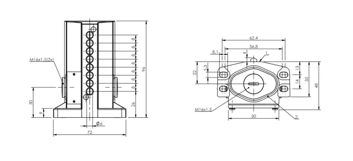 Блочные кулачковые выключатели Balluff BNS020R