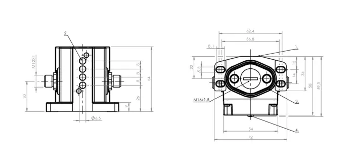 Блочные кулачковые выключатели Balluff BNS03HH