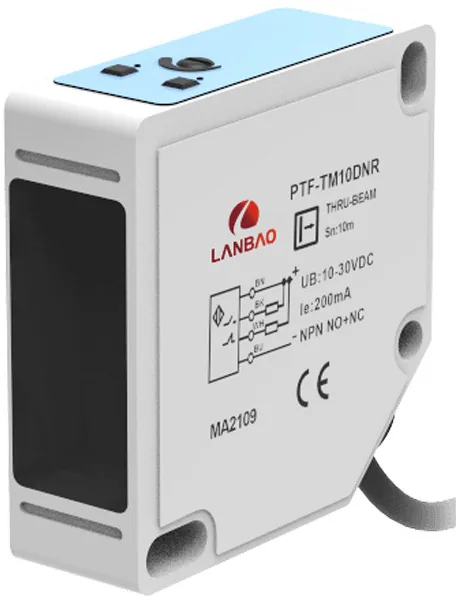 Оптические барьерные датчики LANBAO PTF-TM20DNO