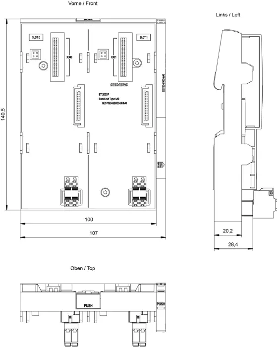 Системы автоматизации Siemens 6ES7193-6BR00-0HM0