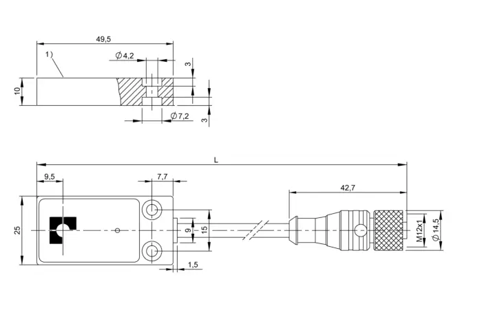 RFID считыватели меток Balluff BIS0085