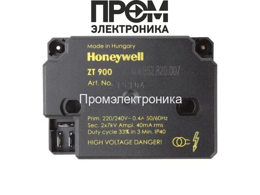 Трансформатор розжига Honeywell ZT 900
