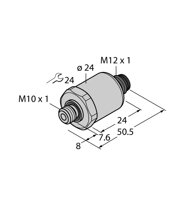 Аналоговые датчики давления 4-20 мА TURCK PT25R-1041-I2-H1141