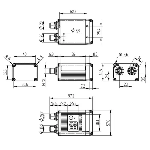Сканеры 2D штрих-кодов Wenglor FIS-6801-0511G-01