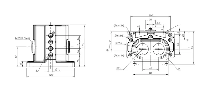 Блочные кулачковые выключатели Balluff BNS0102