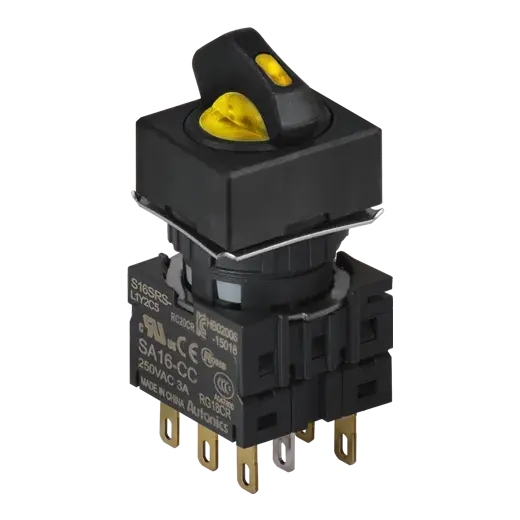 Селекторные переключатели Autonics S16SRS-L4Y2C12