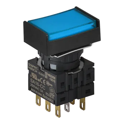 Пусковые кнопочные выключатели Autonics S16PRT-H4B2C12