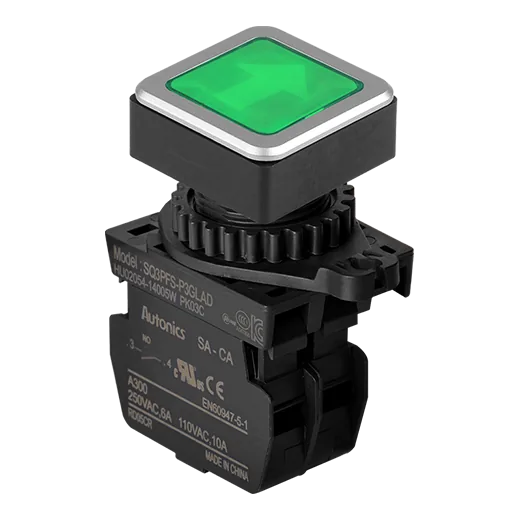 Пусковые кнопочные выключатели Autonics SQ3PFS-P3GLALM