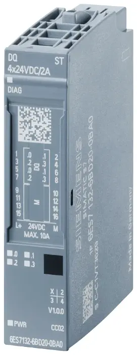 Модуль дискретного вывода Siemens 6ES7132-6BD20-2BA0