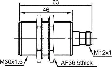 Индуктивные датчики LANBAO LR30XBF10DPCW-E2