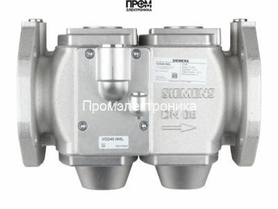Газовый электромагнитный клапан Siemens VGD40.065L