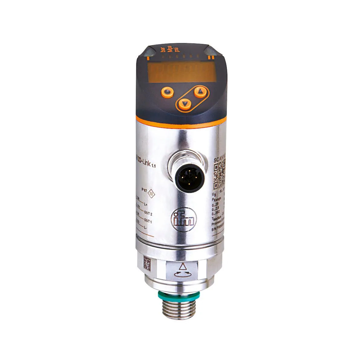 Аналоговые датчики давления 4-20 мА IFM Electronic PN3570