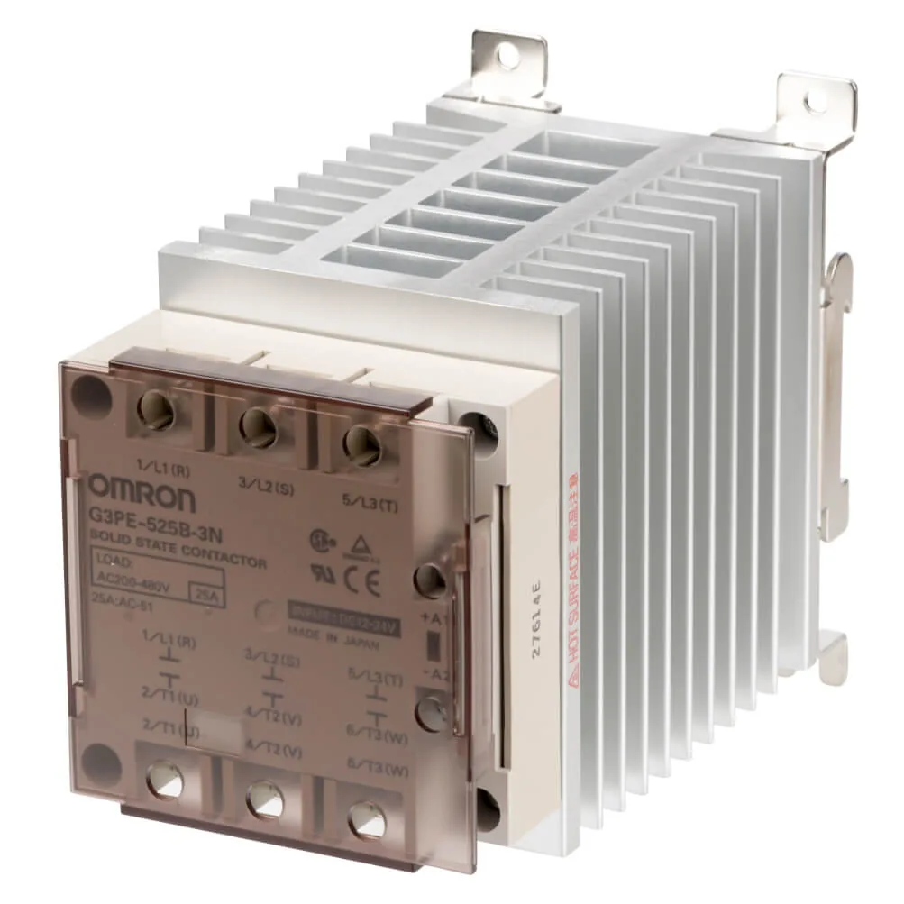 Трехфазные твердотельные реле 380 В Omron G3PE-535B-2N 12-24VDC