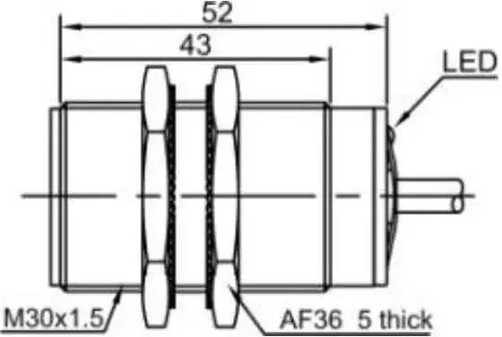 Индуктивные датчики LANBAO LR30XBF10EPC