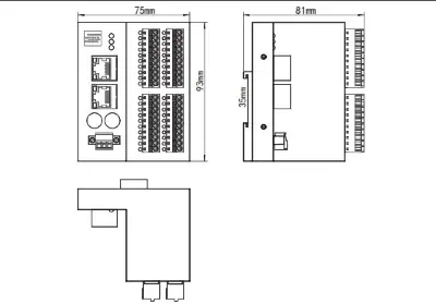 EtherCAT протокол Sentinel CMCT-IOM16-0001