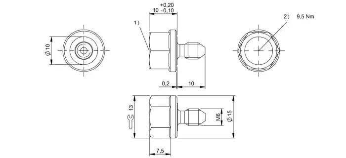 RFID метки транспондеры Balluff BIS00T1