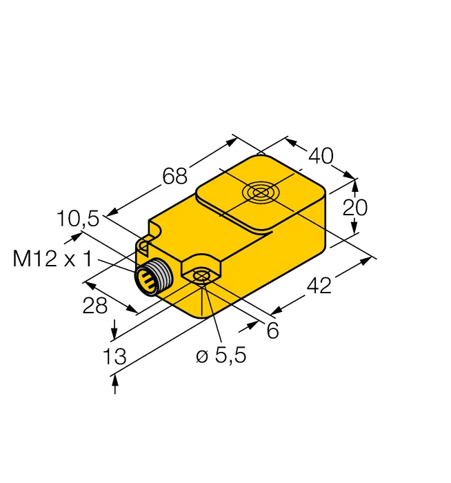 Индуктивные датчики расстояния TURCK BI8-Q20-2LU-H1141/S950