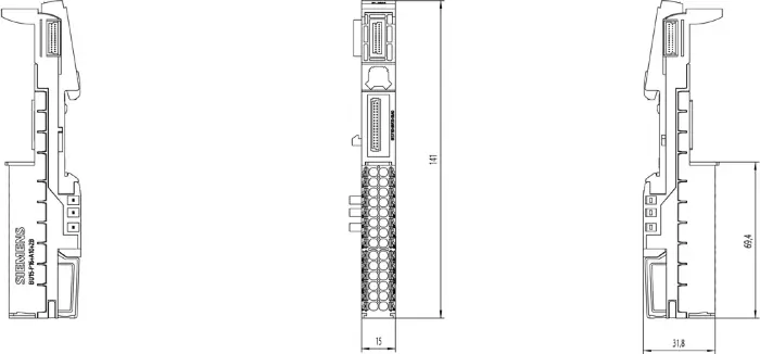 Базовый Блок BU15-P16+A10+2B Siemens 6ES7193-6BP20-2BA0
