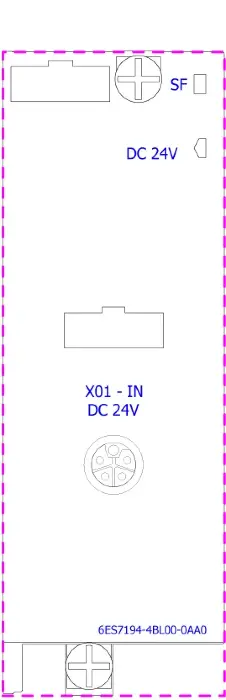 Соединительный модуль Siemens 6ES7194-4BL00-0AA0