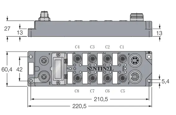 Profinet протокол Sentinel ELPN-IM16-0003