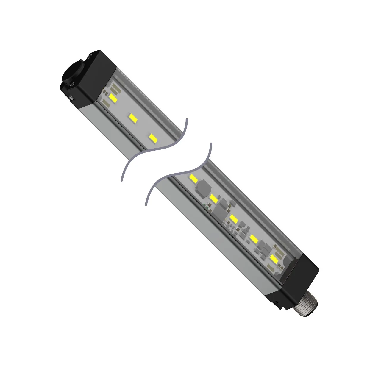 Светодиодное производственное освещение станков и оборудования Banner WLS28-2XW570XPWMQ