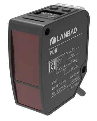 Лазерные датчики смещения LANBAO PDB-CR85DGR