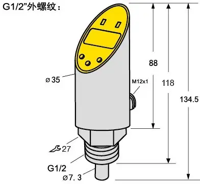 Калориметрические датчики потока Sentinel PLSN-1/2G-AI6D-SC