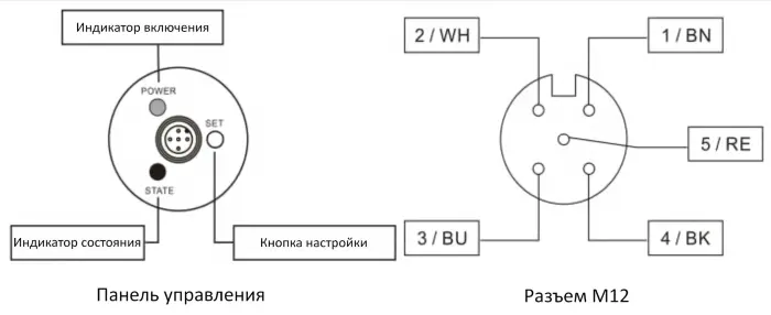 Вибрационные сигнализаторы уровня EMA Electronics VRM10AB01086