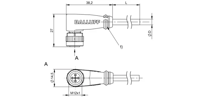 Разъемы для датчиков Balluff BCC0AAF