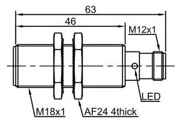 Индуктивные датчики LANBAO LR18XBF05EPO-E2