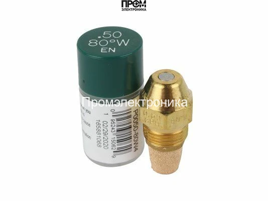 Форсунка Delavan 0.50/80° W Фильтр из пресованных шариков 40 микрон