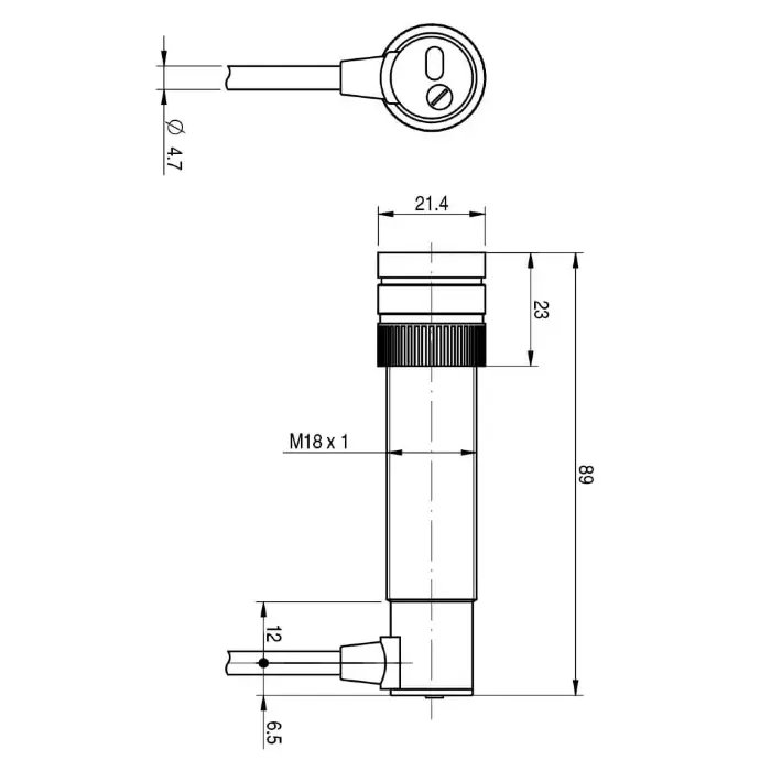 Люминесцентные датчики Micro Detectors LDLU/0N-0C