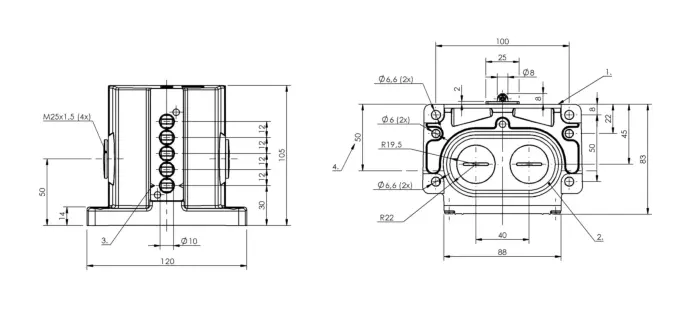 Блочные кулачковые выключатели Balluff BNS0126