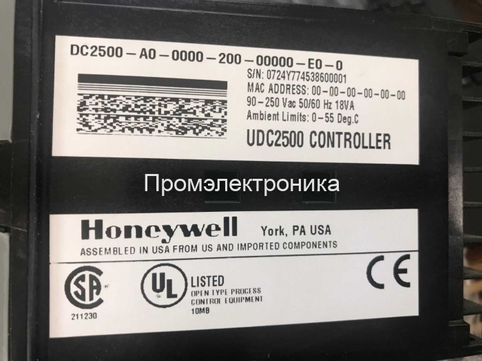 Honeywell UDC2500