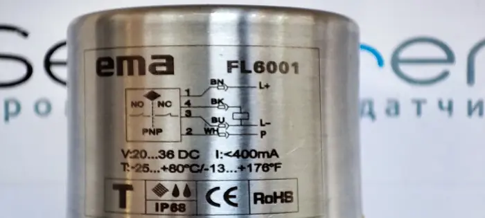 Калориметрические датчики потока EMA Electronics FL6001