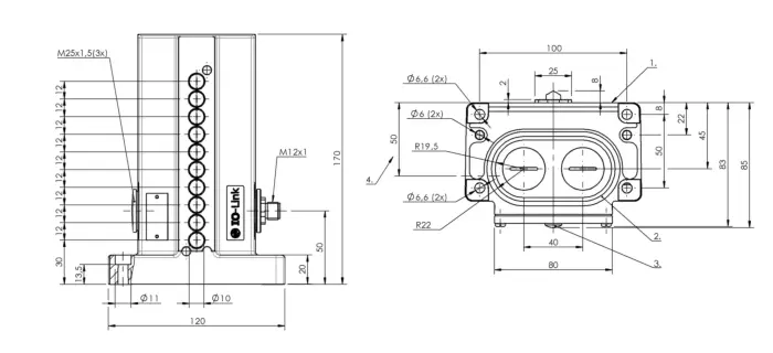 Блочные кулачковые выключатели Balluff BNS050W