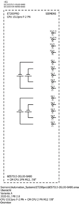 Центральный процессор Siemens 6ES7513-2GL00-0AB0