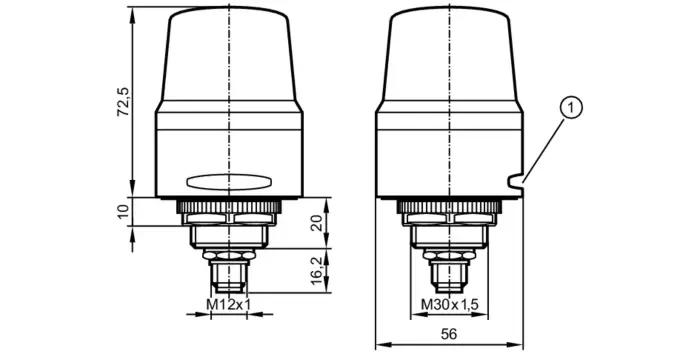 Светодиодные сигнальные колонны IFM Electronic DV2130