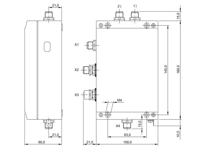 Блоки контроля и обработки RFID Balluff BIS00AN