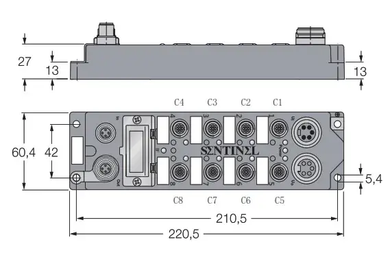 Profinet протокол Sentinel ELPN-OM16-0003